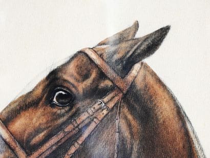 Léon DANCHIN (1887–1938)
Horse’s Head in...