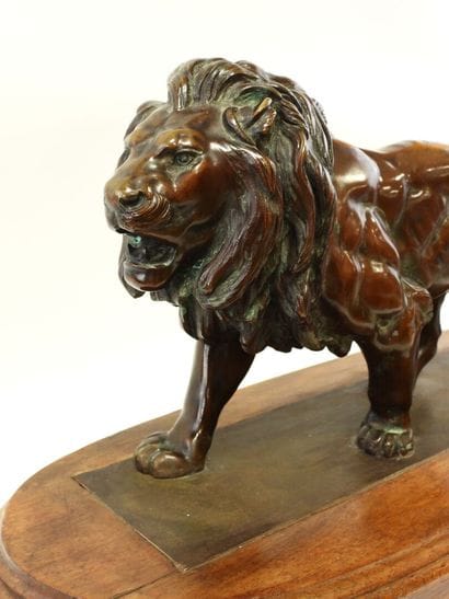 Antoine-Louis BARYE (1796-1875)
Lion marchant.
Épreuve...
