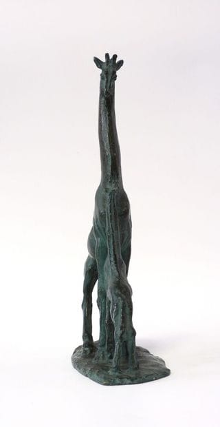Alberto BAZZONI (1889-1973)
Girafe et son...