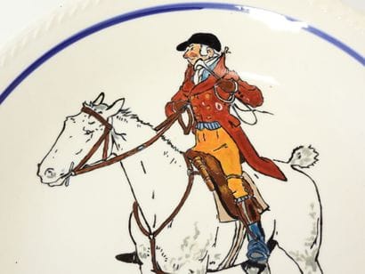 Harry ELIOTT (1882-1959)
Assiette circulaire...