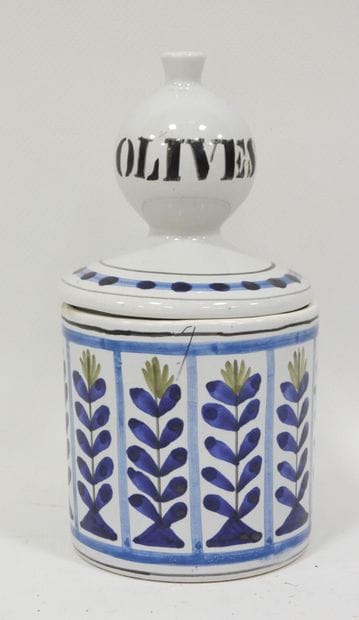 Roger CAPRON (1922-2006) Pot à olives en...