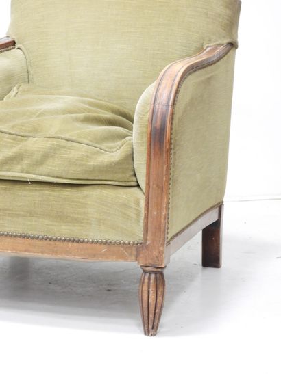 Mobilier de salon ART DECO en bois mouluré...