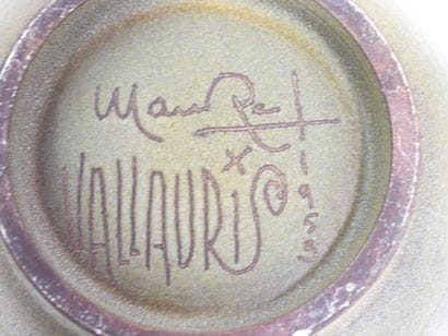 René MAUREL (1910-1986), Vallauris. Bonbonnière...