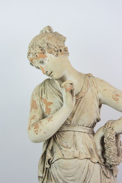 After Antonio CANOVA. Terracotta Persephone,...