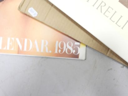 PIRELLI - Eight calendars, including 1985...