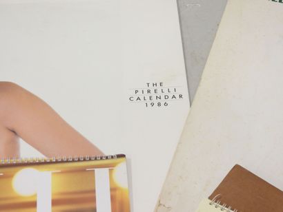 PIRELLI - Eight calendars, including 1985...