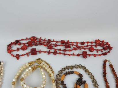 Fashion necklaces and bracelets featuring...