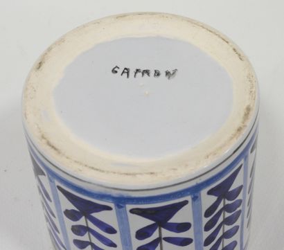 Roger CAPRON (1922-2006) Pot à olives en...