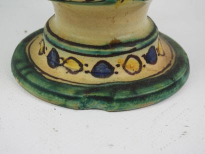 North Africa - Ceramic rooster-shaped jug...