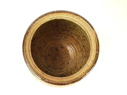 Pierre DIGAN (1941-2016) - La Borne. Assiette...