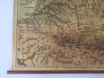 Deux Cartes région Sud-Ouest N°10 et Bassin...