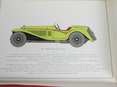 ALFA ROMEO - Three binders, each containing...