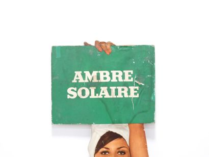 AMBRE SOLAIRE : Carton en contreplaqué bois...