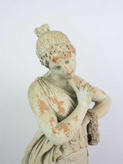 After Antonio CANOVA. Terracotta Persephone,...