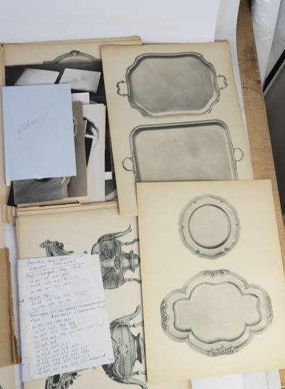 ORFEVRERIE.
Important ensemble de documents...