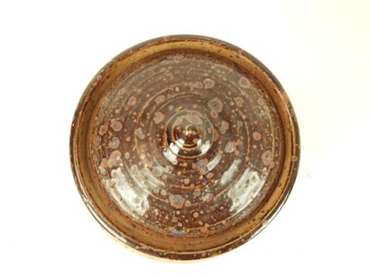 Pierre DIGAN (1941-2016) - La Borne. Assiette...