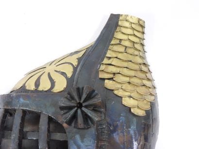 Léon MASSON (1911-1984). Sculpture d'applique...