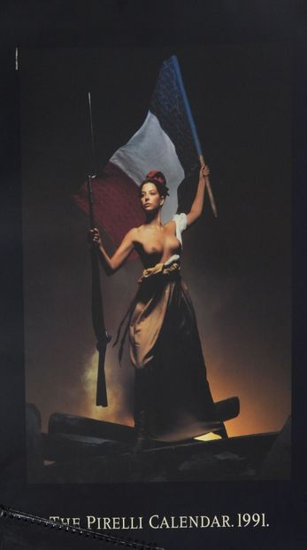 PIRELLI - Five calendars, including 1989,...