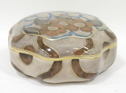 Camille THARAUD (1878-1956) Bonbonnière de...