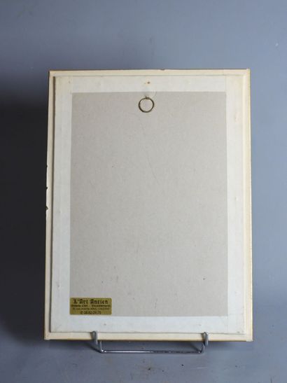 RAJASTHAN, Inde.
Peinture miniature sur feuille...