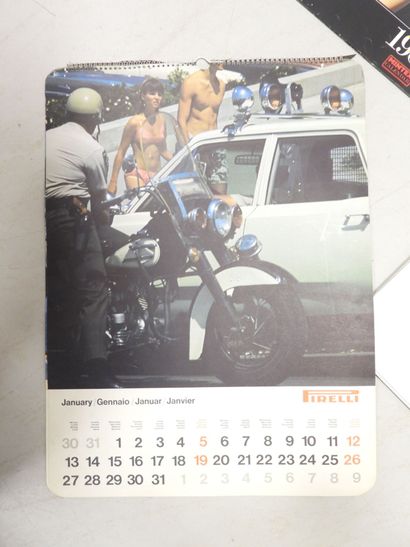 Six calendars, including Teves 1991, Gauguin...