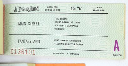 DISNEYLAND - Set of four booklets for Disneyland...