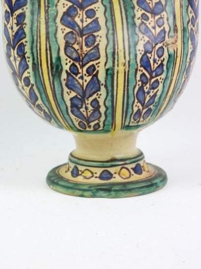 North Africa - Ceramic rooster-shaped jug...