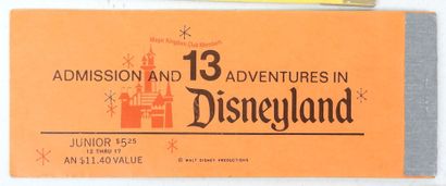 DISNEYLAND - Set of four booklets for Disneyland...
