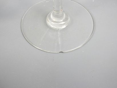 BACCARAT - 17-piece Sévigné crystal glass...
