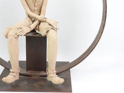 Isabelle ROUSSEAU(XXe - XXIe) Sculpture en...