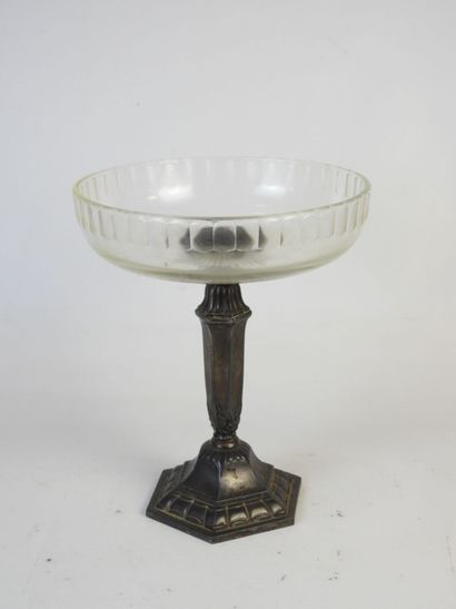 DILECTA : Coupe à fruits, dessus en verre...