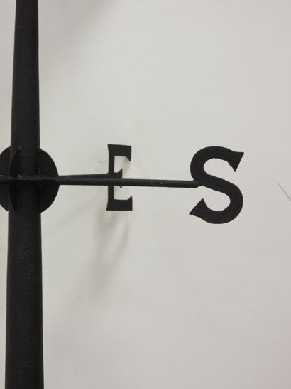 Large castle-shaped weather vane made of...
