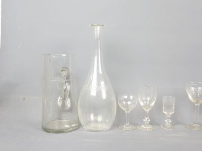 Glassware sets (various styles) consisting...