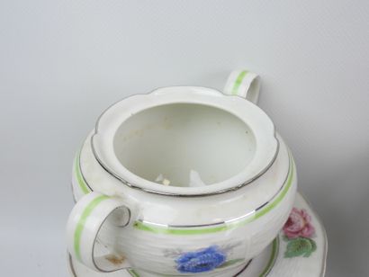 THEODORE HAVILAND - LIMOGES - Porcelain tea...