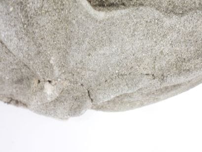 Buste de femme en pierre reconstituée. H.:...