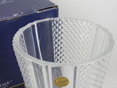CRISTAL D'ARQUES - Vase en cristal modèle...