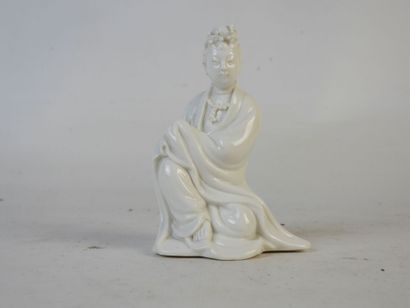 CHINE : 3 shiva en bois et résine. H. : 9...