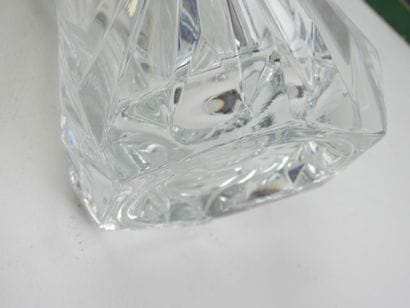 CRISTAL D'ARQUES - Vase en cristal modèle...