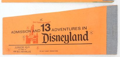 DISNEYLAND - Set of four booklets for Disneyland...