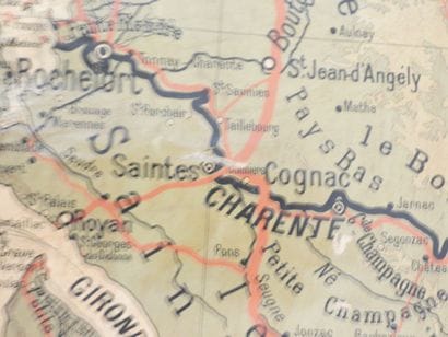 Deux Cartes région Sud-Ouest N°10 et Bassin...