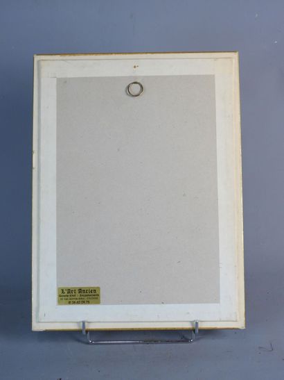 RAJASTHAN, Inde.
Peinture miniature sur feuille...