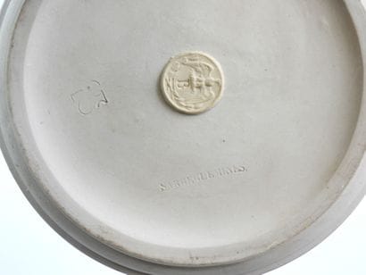 SARREGUEMINES - Porcelain stoneware tobacco...