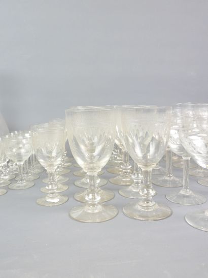 Glassware sets (various styles) consisting...