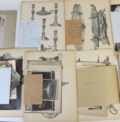 ORFEVRERIE.
Important ensemble de documents...