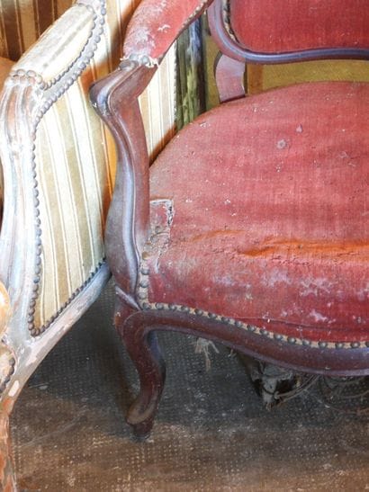 BERGERE a oreilles d'Époque XVIIIème. On...