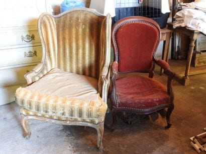 BERGERE a oreilles d'Époque XVIIIème. On...