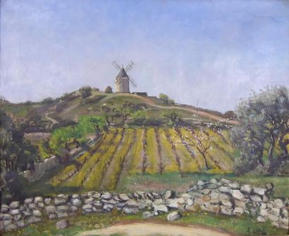 André UTTER  (1886-1948): le moulin d'Alphonse...