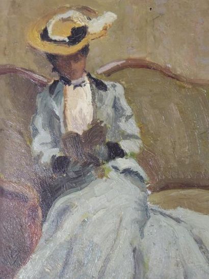 Ecole FRANCAISE de la fin du XIXème siècle:...