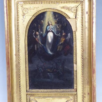 Ecole du XIXème siècle : Assomption de la...