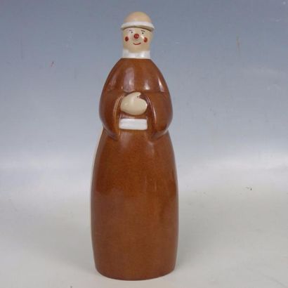 ROBJ – PARIS : Flacon à liqueur, porcelaine...